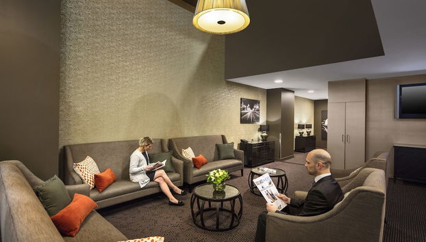 Sitzecke in der Lobby