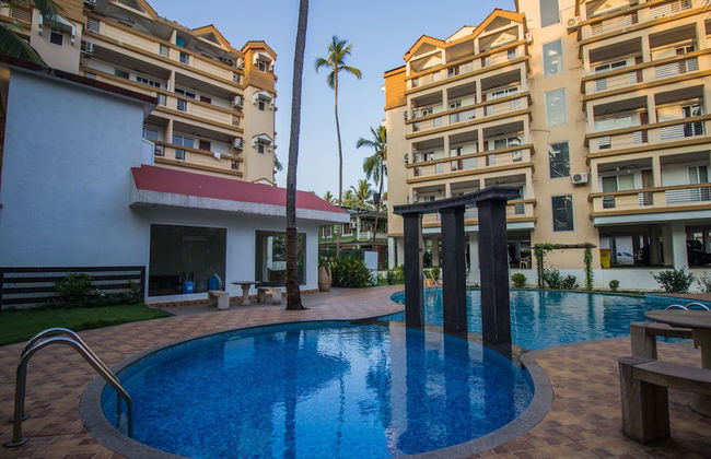 OYO 12953 Home Pool View 2BHK Arpora - Foto 21