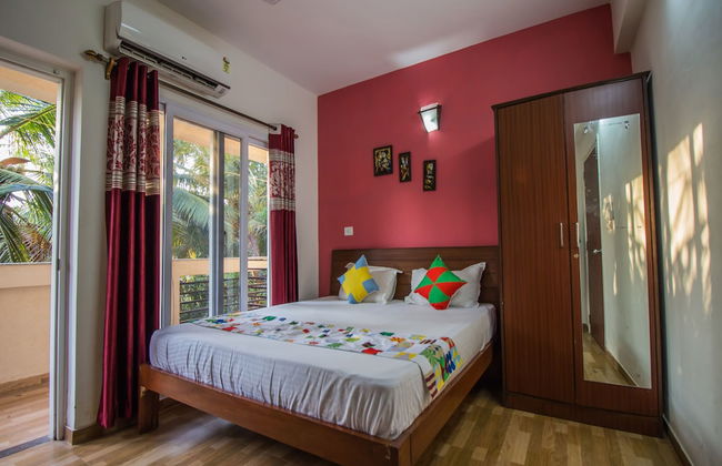 OYO 12953 Home Pool View 2BHK Arpora - Foto 10