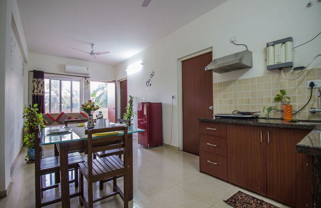 OYO 12953 Home Pool View 2BHK Arpora - Foto 16