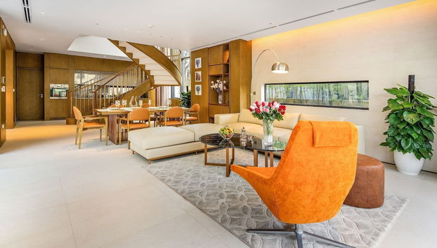 Sitzecke in der Lobby