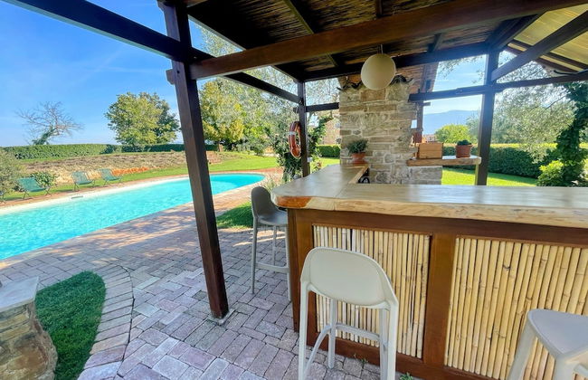 Spoleto Tranquilita Sleeps 20 With Wifi Pool Yoga Studio Gardens and Views - Foto 62