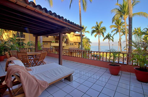 Photo 32 - Villa Facing the Beach in a Large Terrace 7 Pools, Tennis Courts, Security