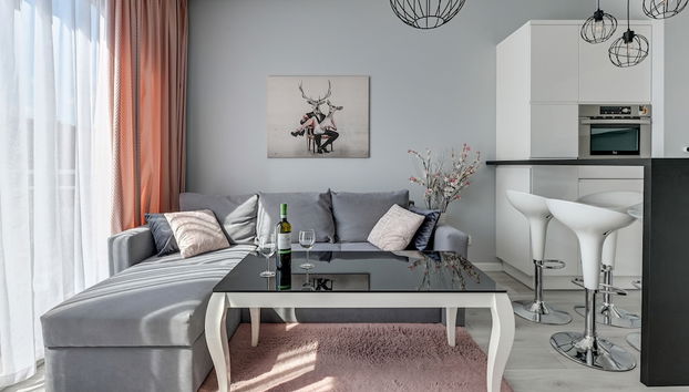 Zona de estar del vestíbulo