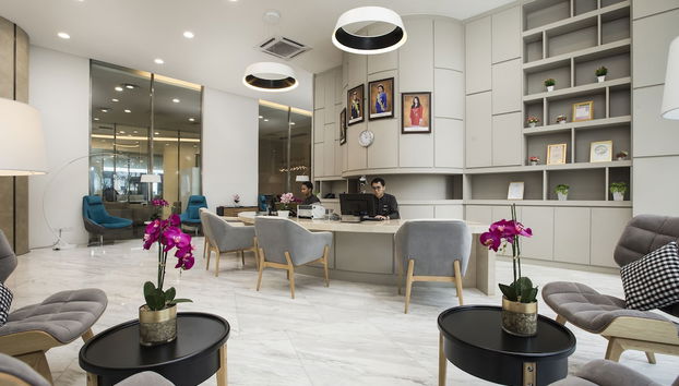 Sitzecke in der Lobby