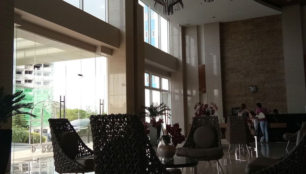 Sitzecke in der Lobby