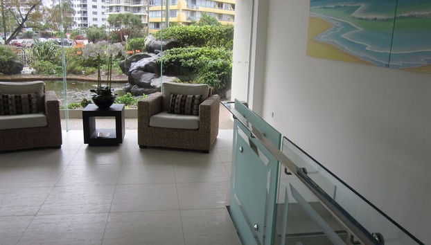 Sala de estar do lobby