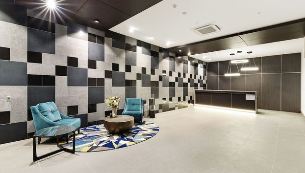Sala de estar do lobby