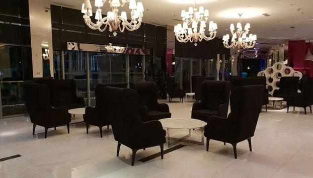 Sitzecke in der Lobby