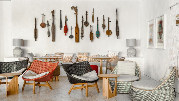 Sitzecke in der Lobby