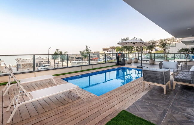 luxury garden apartment heated pool - Foto 24