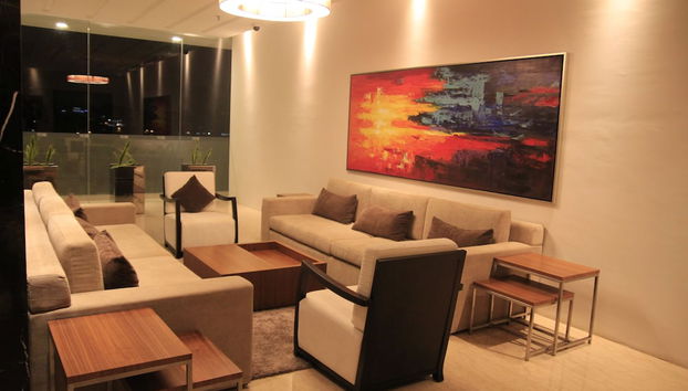 Sitzecke in der Lobby