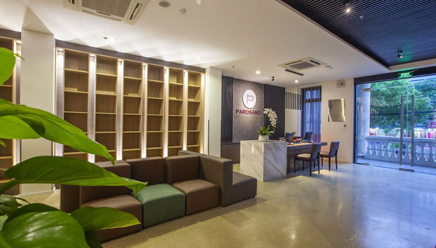 Sitzecke in der Lobby