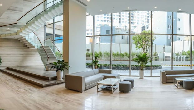 Sitzecke in der Lobby