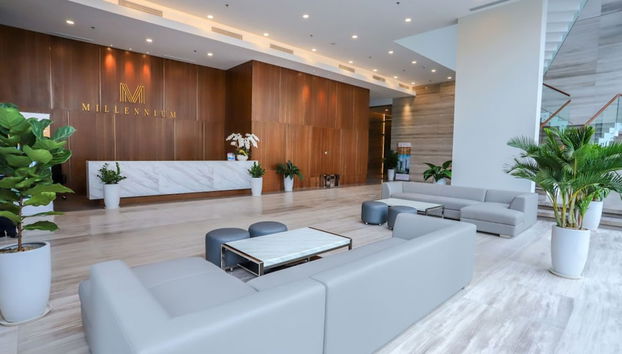 Sitzecke in der Lobby