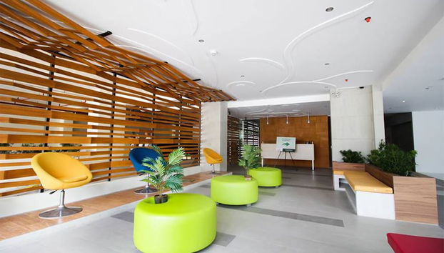 Sitzecke in der Lobby