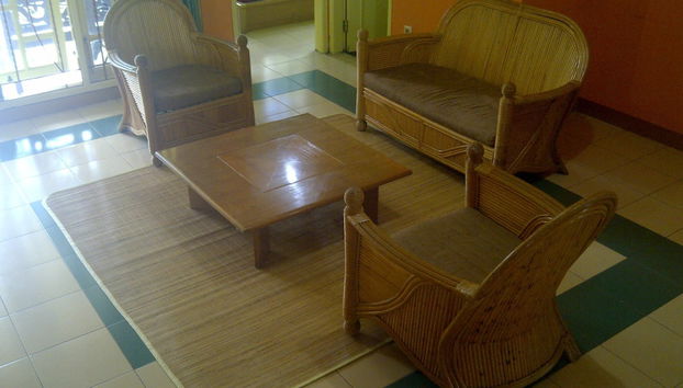 Sala de estar do lobby