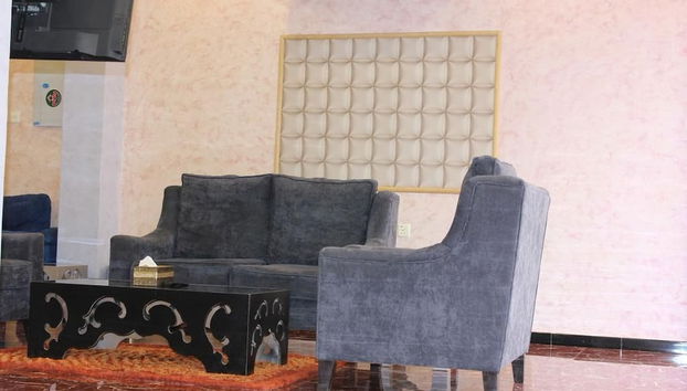 Sitzecke in der Lobby