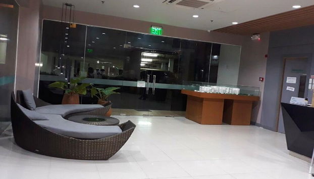 Sala de estar do lobby