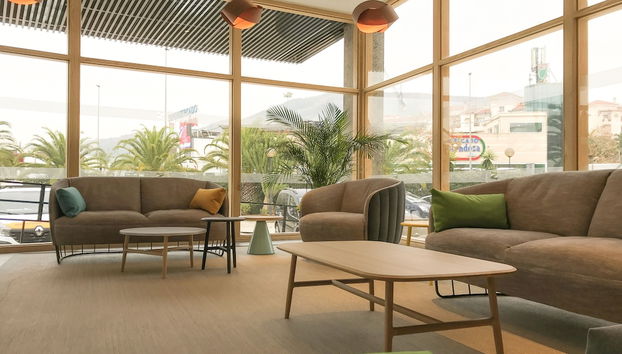 Sitzecke in der Lobby