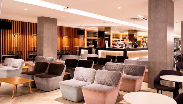 Sitzecke in der Lobby