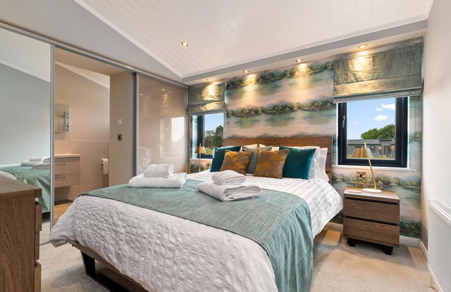 Ael-y-bryn - Luxury Lodge Hot Tub Three En-suite Bedrooms - Foto 18