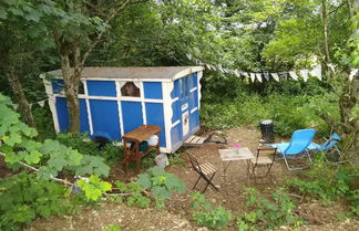 Foto 2 - Pilgrims Shepherd's Hut - Goosewell Glynn Glamping