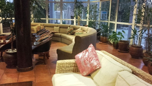 Sala de estar do lobby