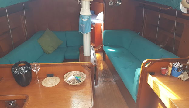 Coin salon dans le hall