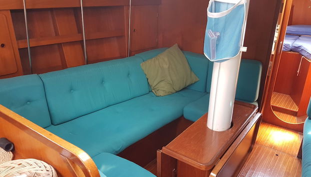 Coin salon dans le hall