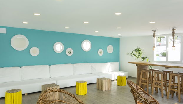 Sala de estar do lobby
