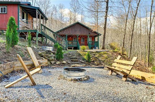 Photo 1 - Smoky Mountain Cabin w/ Camping Area + Fire Pit