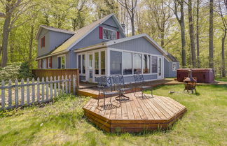 Photo 1 - Waterfront South Haven Home w/ Sunset Views