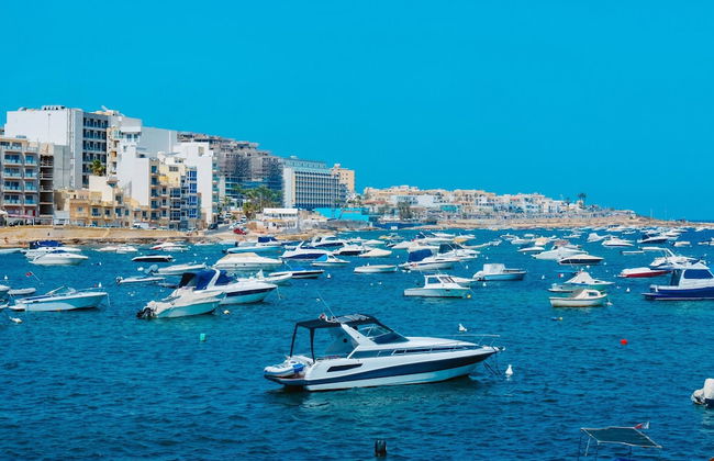 Modern Beautiful Pool And Sea Apt Qawra - Foto 35