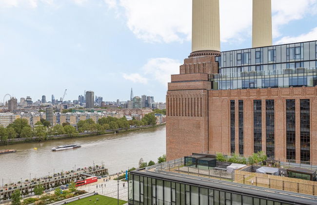 Battersea Power Station Flat With River Views - Foto 9