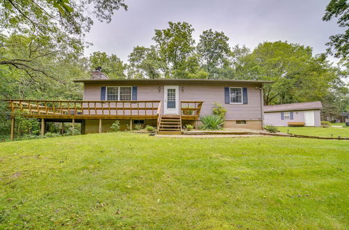 Photo 1 - Illinois Cabin w/ Wraparound Deck & Fireplaces