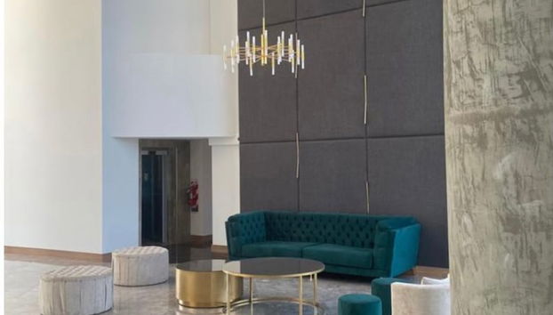Lobby sitting area