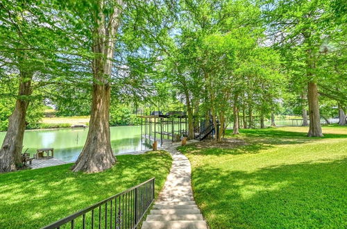 Photo 35 - Luxury Riverfront Oasis With Boat Dock-grill-firepit