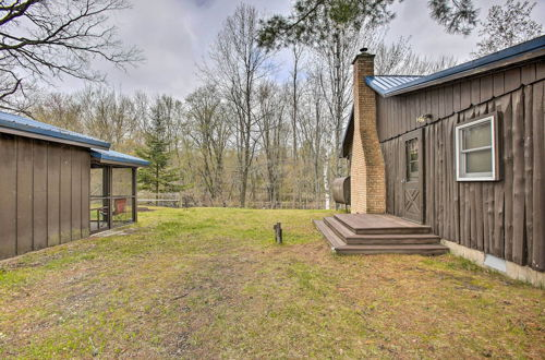 Photo 4 - Rustic River View Cabin w/ Fire Pit, Games & Grill