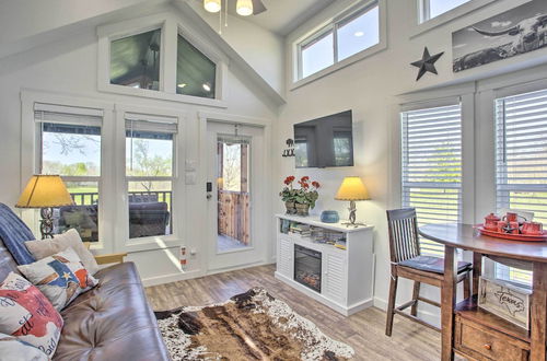 Photo 1 - Cozy Mckinney Tiny Home w/ Porch & Fire Pit