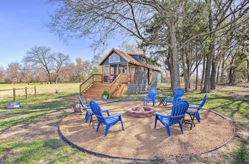 Photo 9 - Cozy Mckinney Tiny Home w/ Porch & Fire Pit