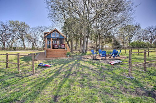 Photo 26 - Cozy Mckinney Tiny Home w/ Porch & Fire Pit