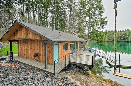 Photo 1 - Dreamy Bayfront Cabin w/ View, Dock & Kayaks