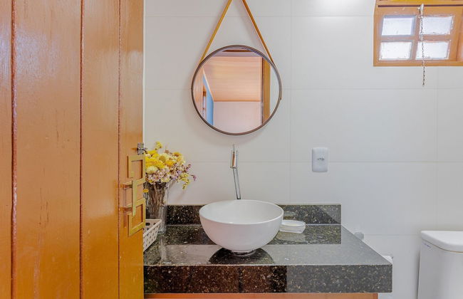 BJ07 Excelente Casa 4 Suítes -B. Jacuípe - Foto 43