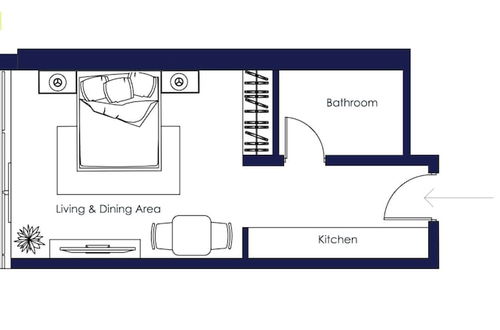 Photo 9 - bnbme | Damac Hills Carson Tower | STUDIO