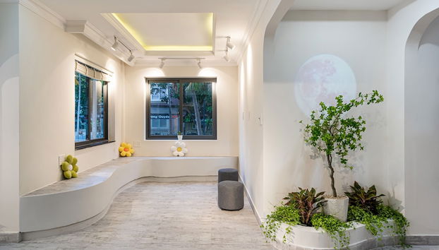 Sala de estar do lobby