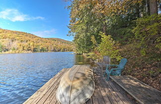 Photo 1 - Lakefront Berkshires Retreat w/ Deck, Dock & Boat