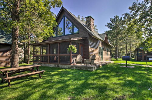 Photo 1 - Alluring Nisswa Cabin on Gull Lake w/ Fireplace