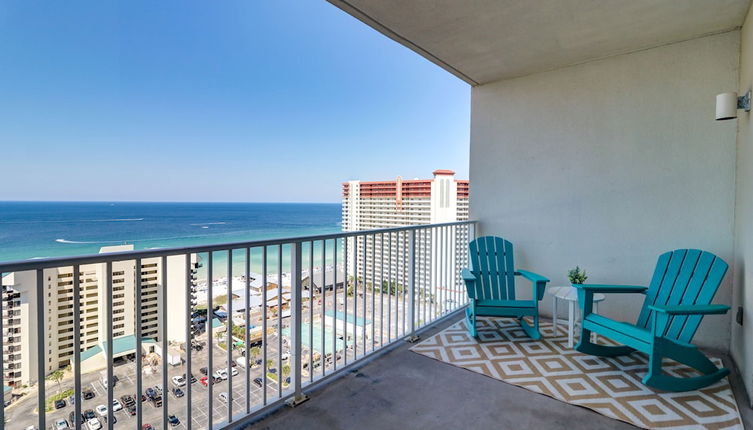 Photo 1 - Gorgeous 1-bed 2-bath Condo With Gulf View! Pools On-site! Walk To The Beach