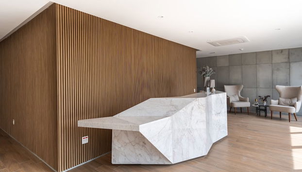 Sala de estar do lobby